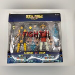 McFarlane Mortal Kombat Scorpion vs Raiden